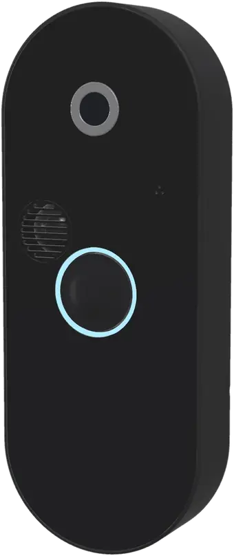 DoorCam in Obsidian, with a matte-black frame